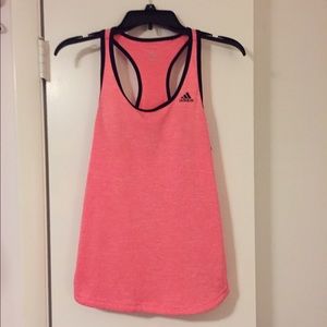 Adidas climalite pink tank top